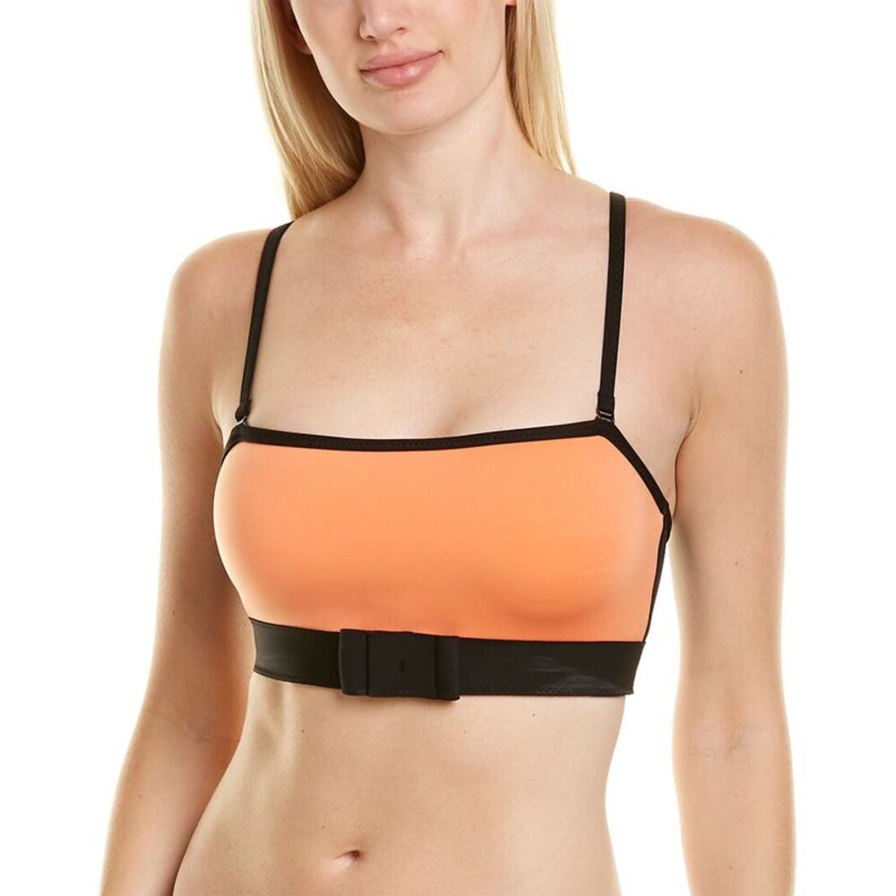 Shan Womens  Msp Halter Bandeau, Orange